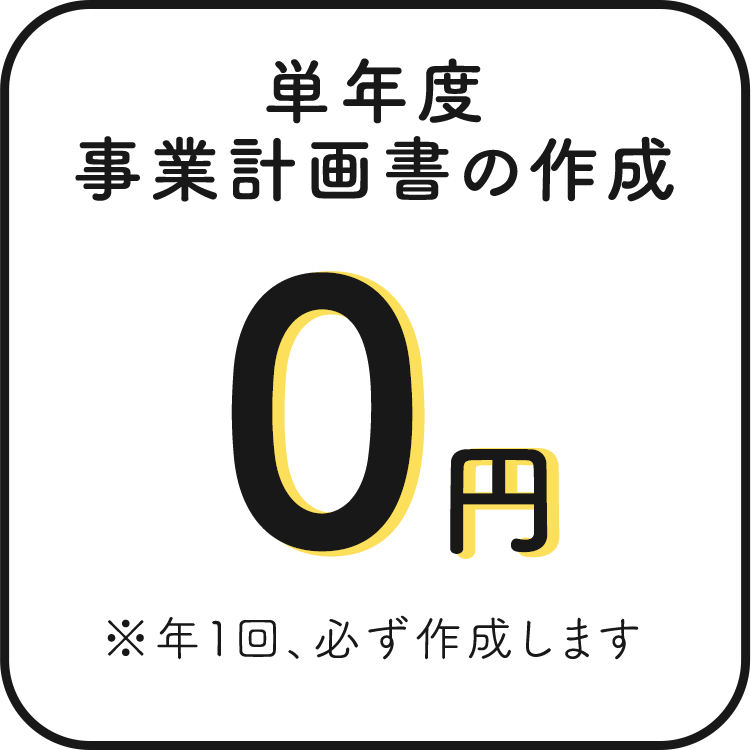 単年度事業計画書の作成 0円